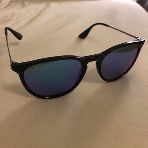 Blue Mirrored Erika Rayban